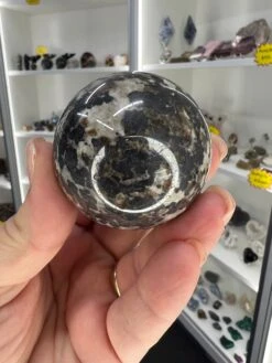 Willemite Sphere On Stand (UV Reactive) -Home Decor Store C68874E7 D014 44BB AE59 F13A4FE3A336