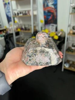 Ocean Jasper Skull On Slab -Home Decor Store C7B73186 1543 4F6B AA37 F9005D62BB2D