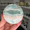 Hemimorphite Sphere On Stand -Home Decor Store CB7EA8AD 4F97 45D0 950D 1394D439251A
