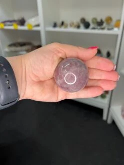 Lavender Rose Quartz Sphere On Stand -Home Decor Store CF034AB6 B0B8 40EA BCB1 98C9C171CBDA