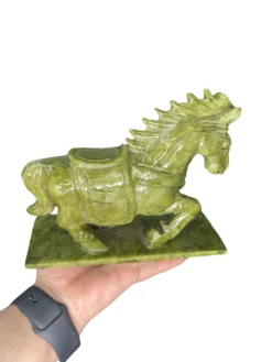 Green Jade Horse Carving -Home Decor Store CFE0D7DF 4DB3 4E5C 998E 611BDBF3654C