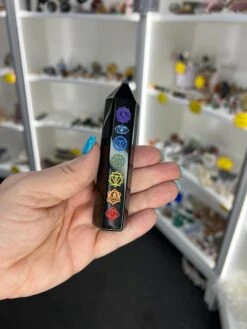 Black Obsidian Chakra Tower -Home Decor Store D8B63D5C 5DD7 452E 9CB2 B19174774855
