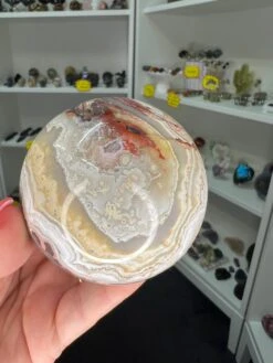 Mexican Lace Agate Sphere On Stand -Home Decor Store D93C6C3B D90C 4938 949C CD640CE2DD4B