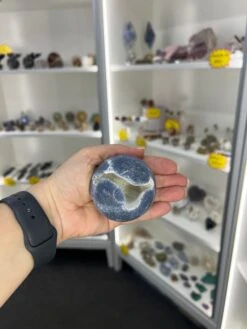 Blue Coral Jade Sphere On Stand -Home Decor Store DECB5C7B D573 45D4 99DF 4480E41E7672