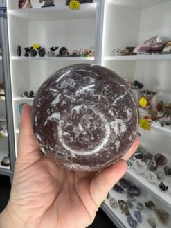 Red Onyx Sphere On Stand -Home Decor Store E1C00150 F2CF 48EC 9CB5 5B59AD3B106E