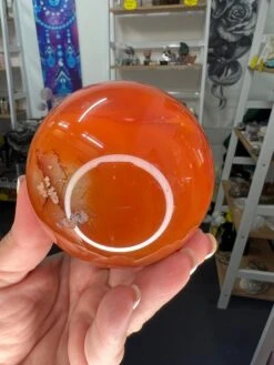 Geode Carnelian Sphere With Stand 11 Geode Carnelian Sphere With Stand -Home Decor Store E5529784 9EF5 4D4A A4FF 2B2CFA190777