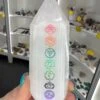 Selenite Chakra Tower