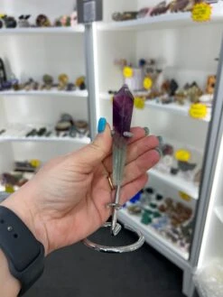 Fluorite Wand With Stand -Home Decor Store EF8587E8 5AB4 4293 9B78 95E55FE7CD1A