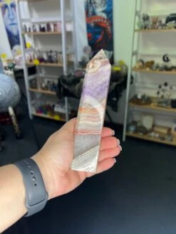 Amethyst X Mexican Lace Agate Tower -Home Decor Store FA8BCB0A 3E14 48CC 966B 36BE6058046E